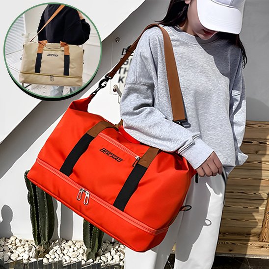Sac de sport rouge