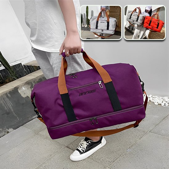 Sac de sport violet