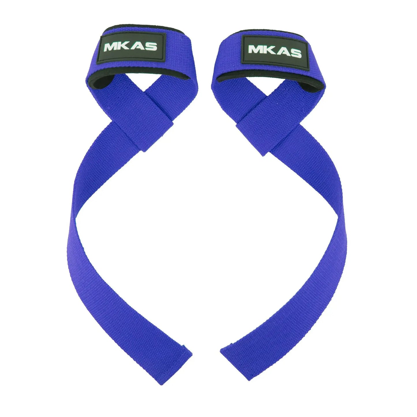 Sangles de levage bleues - musculation power lifting
