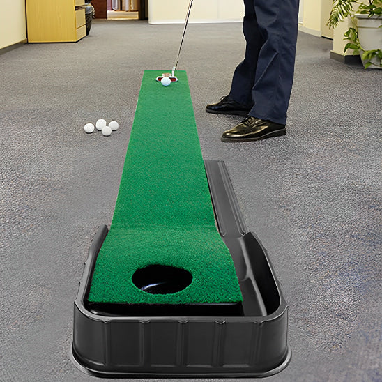 Tapis de putting pour entraînement au bureau