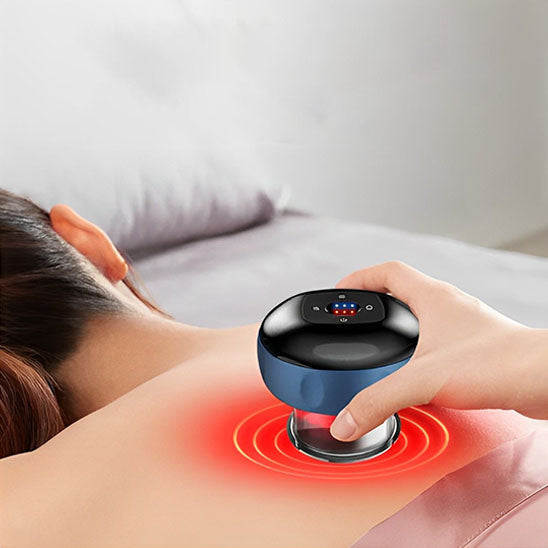 Ventouse de massage sur le dos