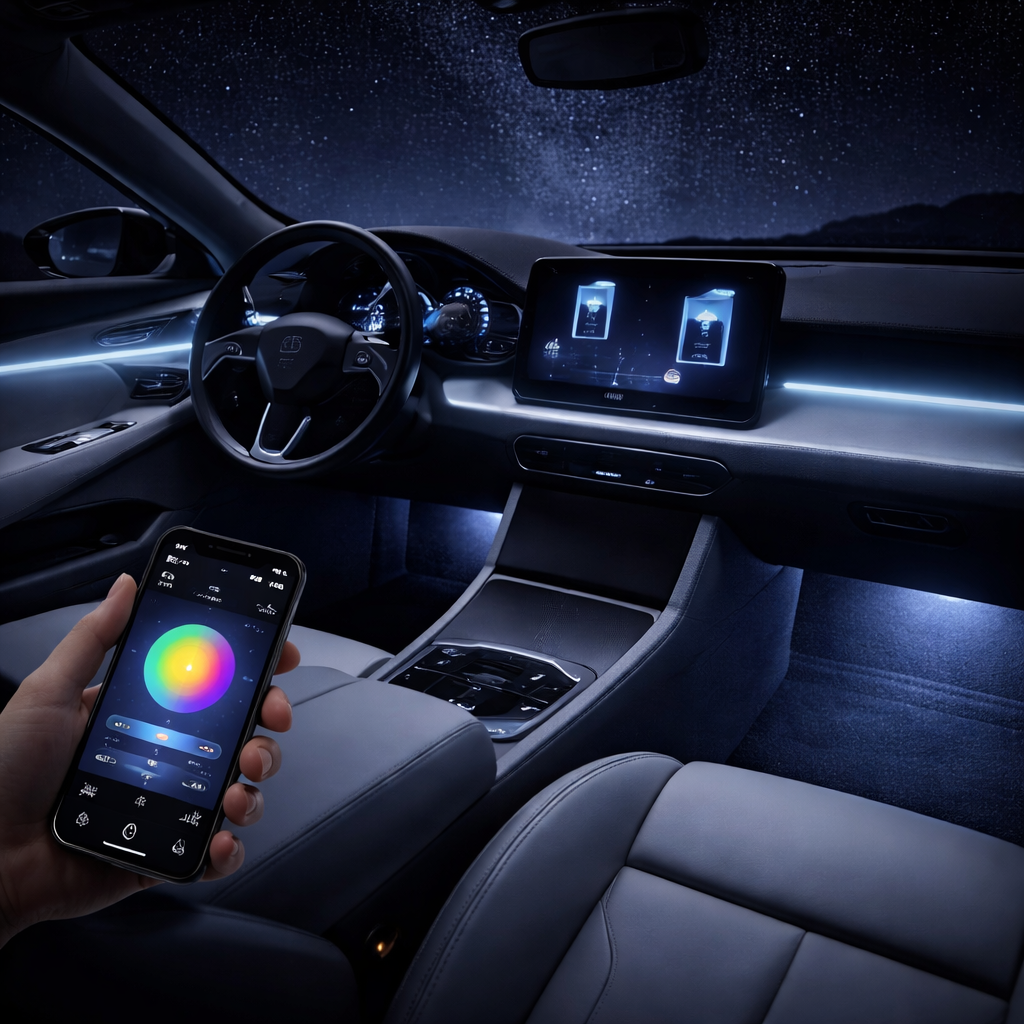 Éclairage d’Ambiance LED | AuraDrive™