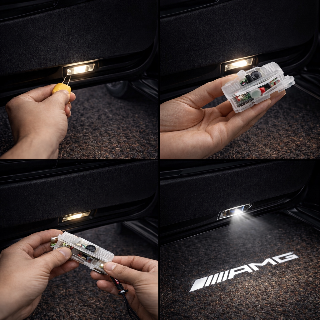 Projecteur Logo LED pour Portière | LuxDoor™