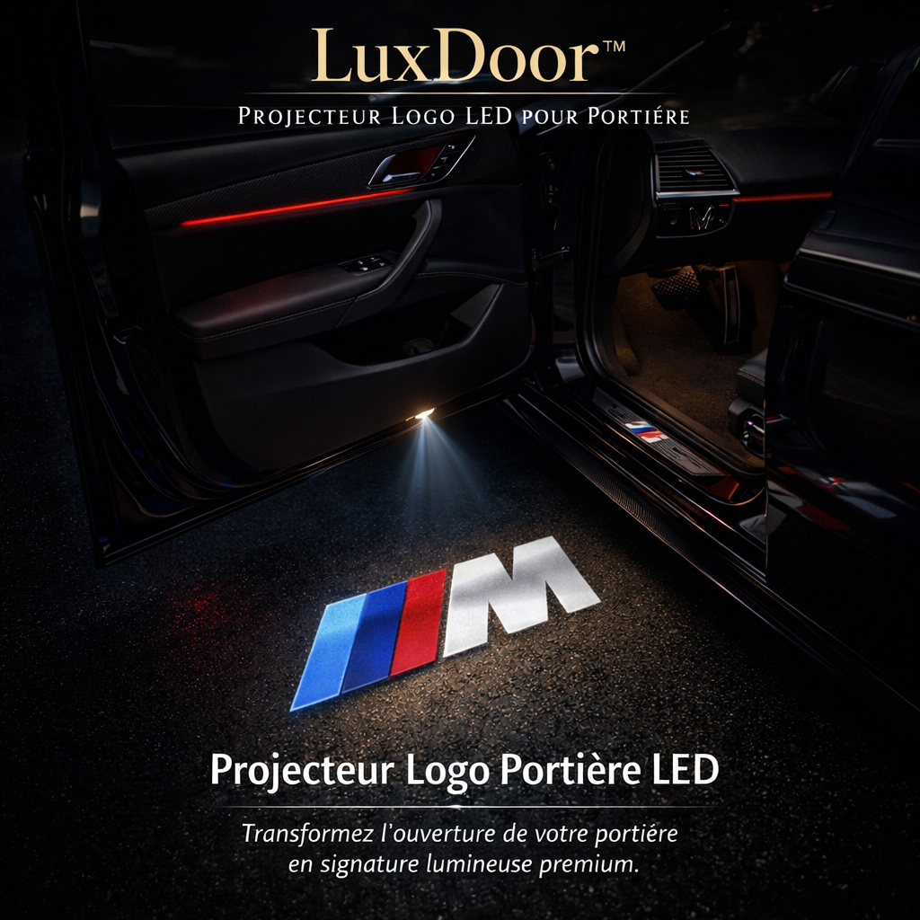 Projecteur Logo LED pour Portière | LuxDoor™