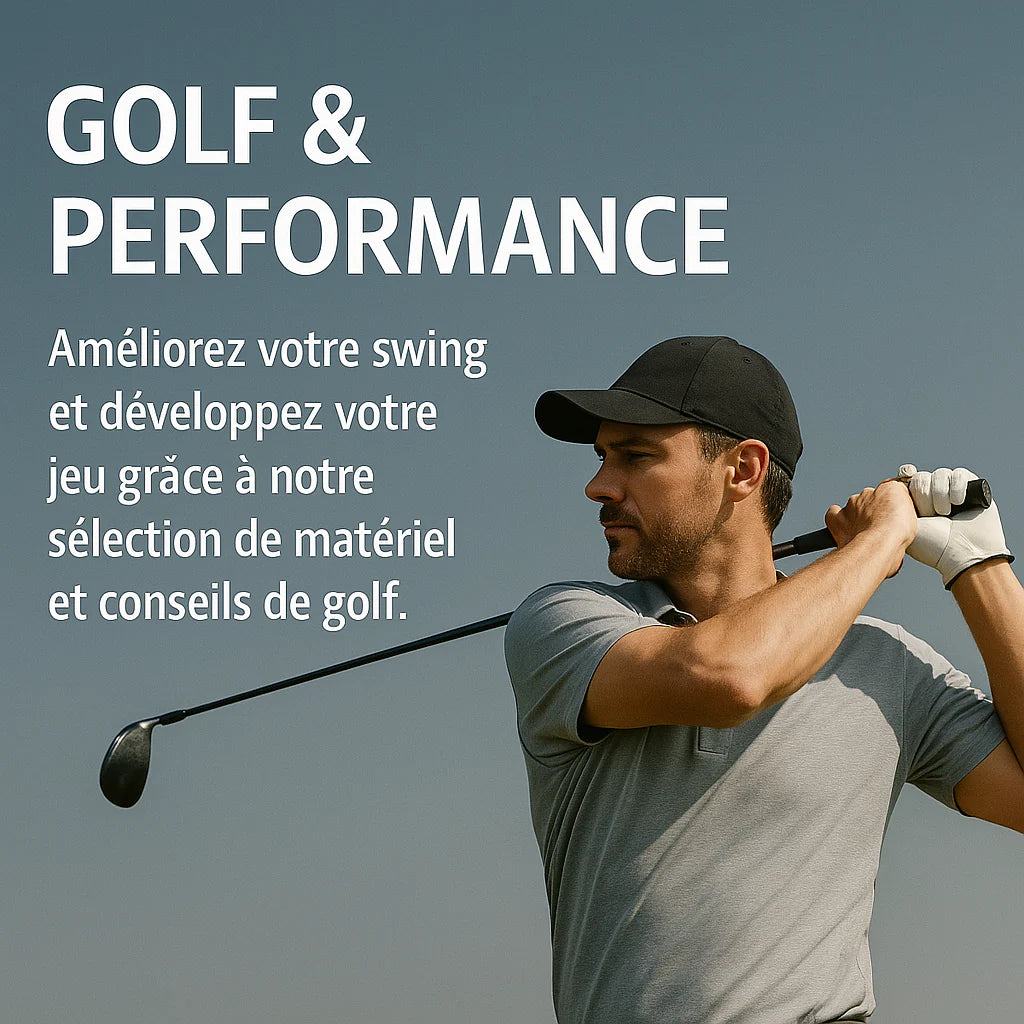 Golfeur en action 