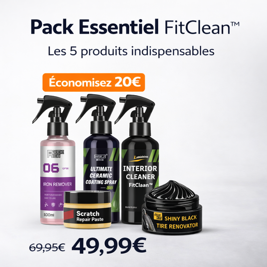 Pack Essentiel FitClean™ – Nettoyage Auto Complet