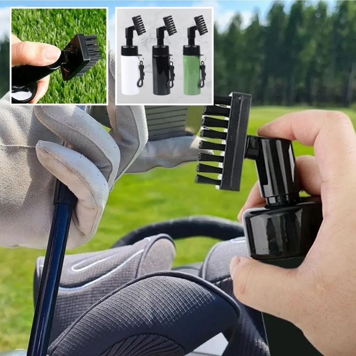 Brosse de golf accroche avec mousqueton
