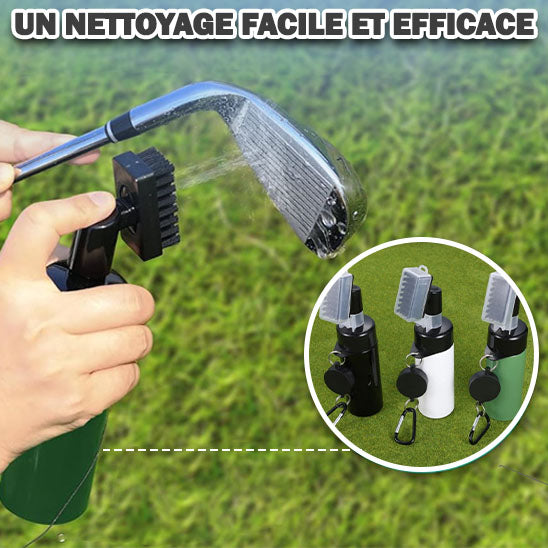 Brosse de golf avec réservoir d'eau