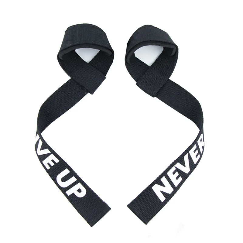 Sangles de levage noires - performance et protection poignets 