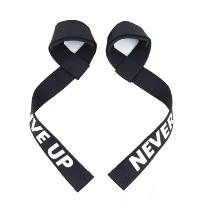 Sangles de levage noires - performance et protection poignets 