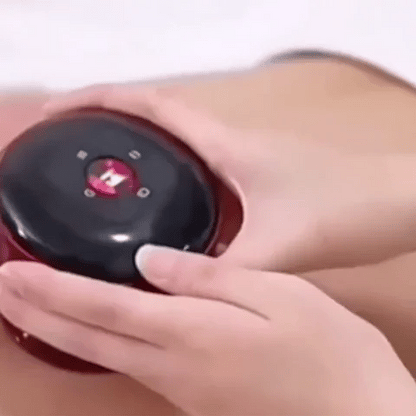 Ventouse de massage en action